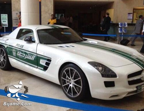 نگاهی به 10 خودروی لوکس ناوگان پلیس در دبی!