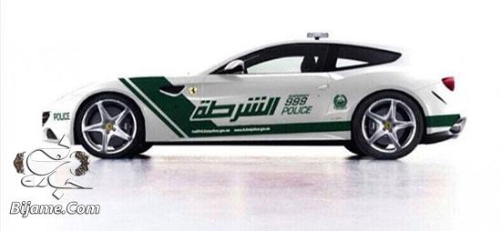 نگاهی به 10 خودروی لوکس ناوگان پلیس در دبی!