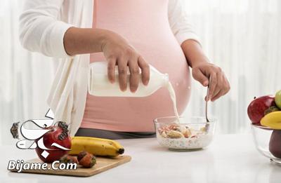 تغذیه دوران بارداری برای زیبایی فرزند