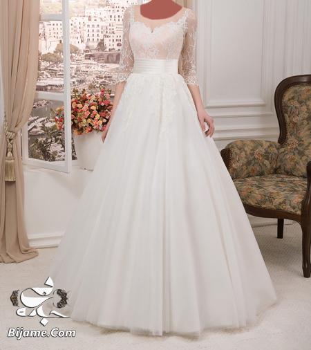 مدل لباس عروس سفید, مدل لباس عروس با حجاب