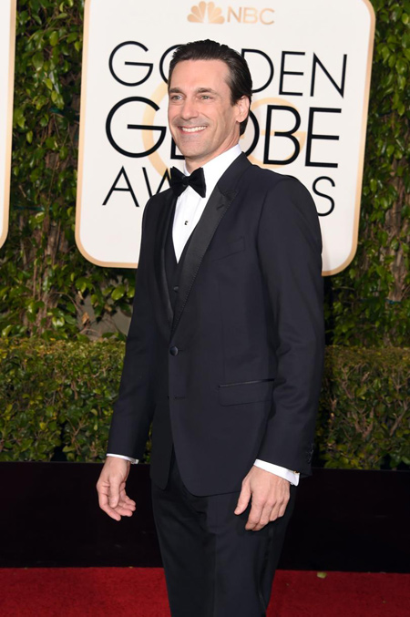 جان هم، هنرپیشه آمریکایی در مراسم گلدن گلوب 2016