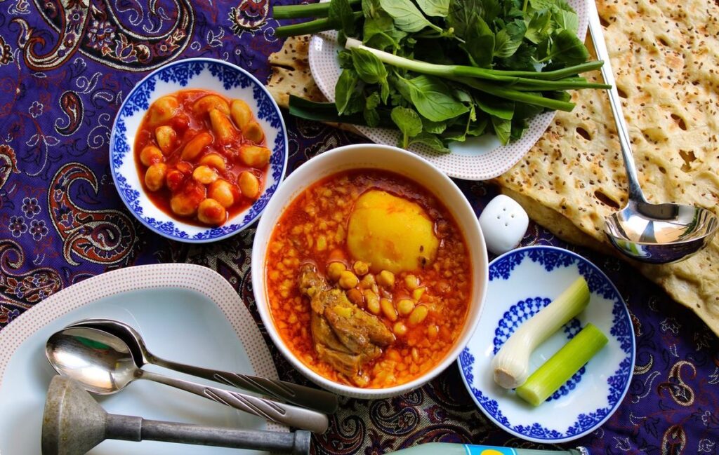 دستور پخت سریع آبگوشت دستور پخت سریع آبگوشت